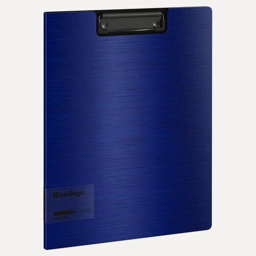 Изображение товара Папка-планшет с крышкой Berlingo Steel&Style (A4, до 100 листов, пластик-полифом) синий (PPf_93002)