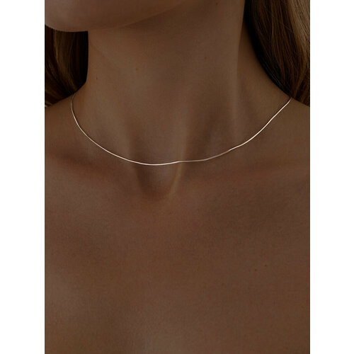 Цепь Ювелир Карат серебро 925 проба родирование длина 40 см средний вес 15 г серебристый 1470₽