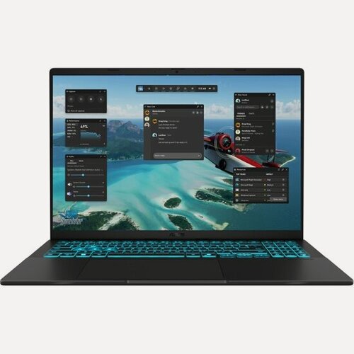 Изображение товара Игровой ноутбук Asus Vivobook V16 V3607VM-RP058 16" WUXGA IPS 144Hz 300nits Core 5 210H(2.2ГГц), 16Гб DDR5, SSD 1Тб, RTX 5060 8Гб, DOS, Matte Black (90NB16K1-M004Y