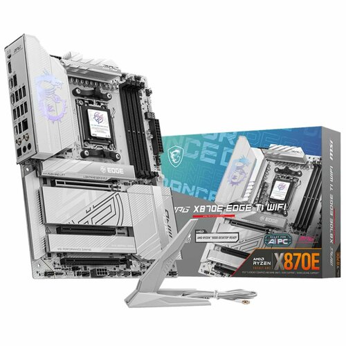 Материнская плата MSI MPG X870E EDGE TI WIFI AM5 AMD X870E ATX RTL MPG X870E EDGE TI WIFI 4703800₽