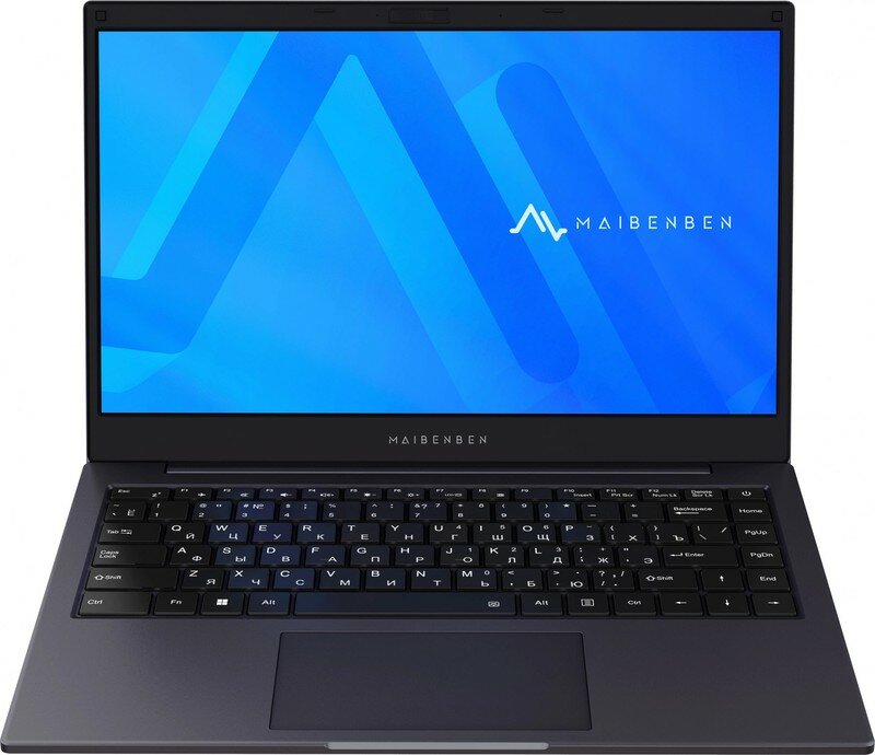 Ноутбук MAIBENBEN S14A R545UM 14   IPS  AMD Ryzen 5 Pro 4650U 2 1ГГц  6 ядерный  8ГБ DDR4  256ГБ SSD  AMD Radeon Graphics  Linux  темно синий  s14a r545uma1slure0 
