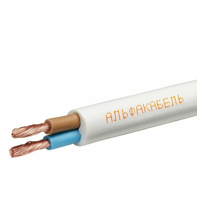 Провод ПВСнг А  LS 2х1 5 380В Б  бухта   м  альфакабель 12864