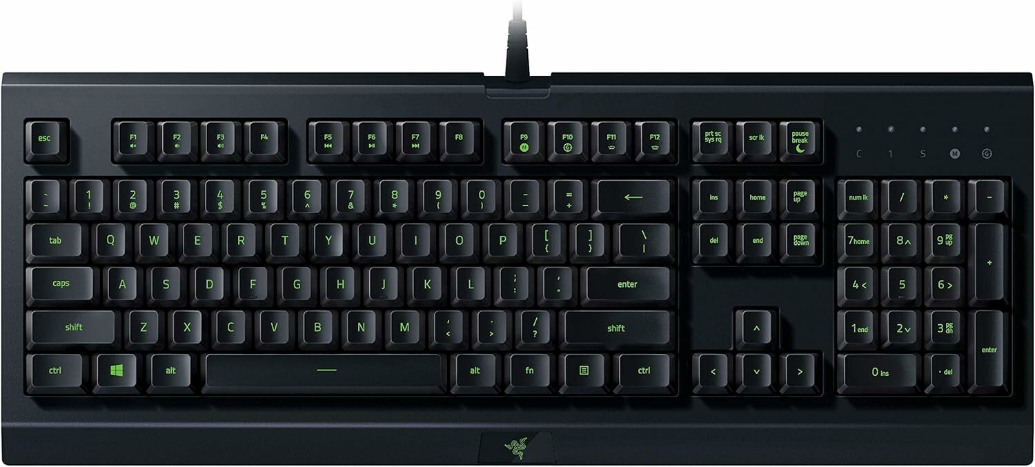Razer Cynosa Lite  — проводная мембранная игровая клавиатура с RGB‑подсветкой
