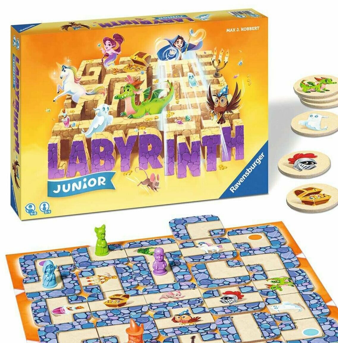 Настольная игра для детей Ravensburger "Лабиринт Юниор" Издание 2022, 20847