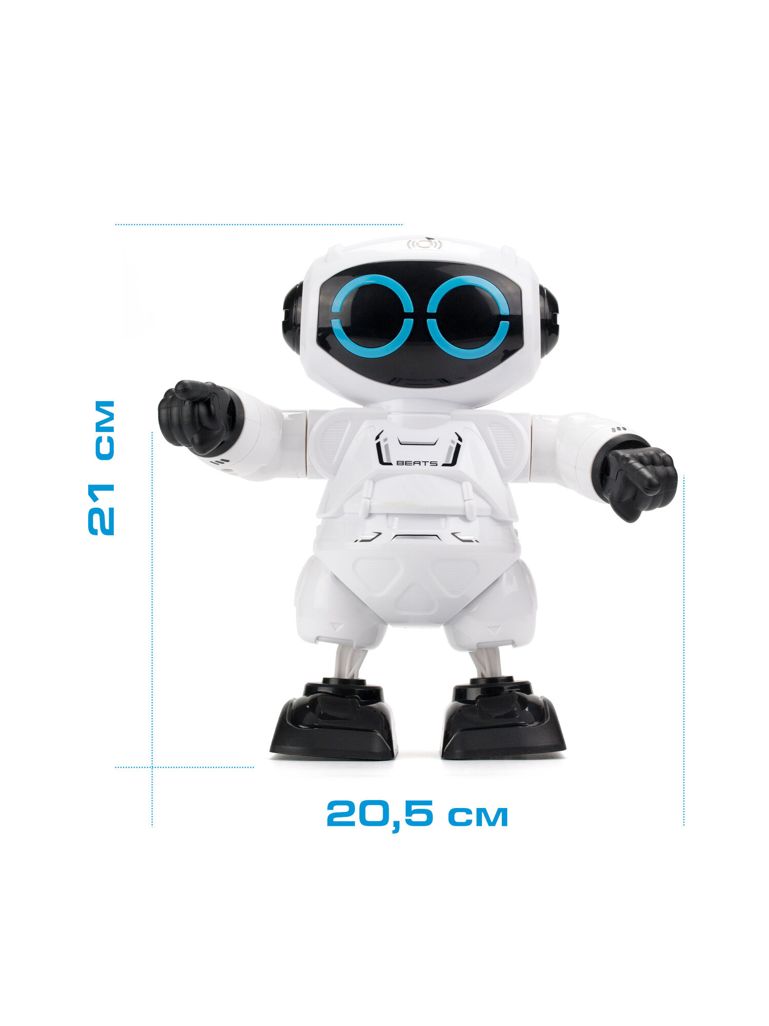 Изображение Интерактивный Робот YCOO Робо Битс танцующий, высота 21 см, 88587