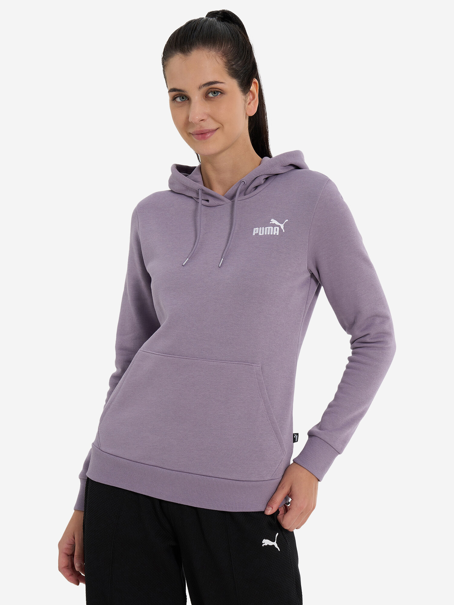 Худи PUMA, размер S, , фиолетовый — фото 1