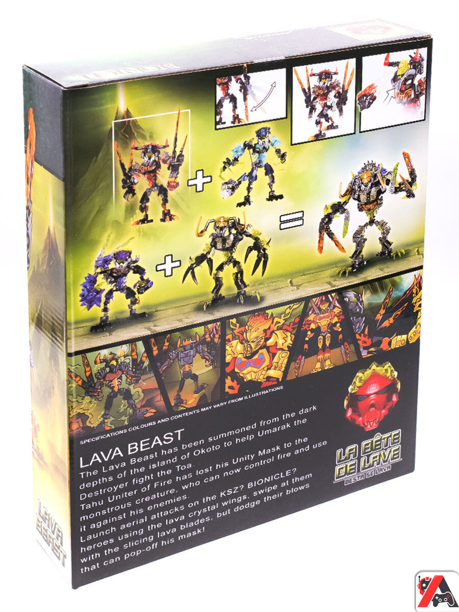 Конструктор Бионикл Лава-Монстр — фото 1