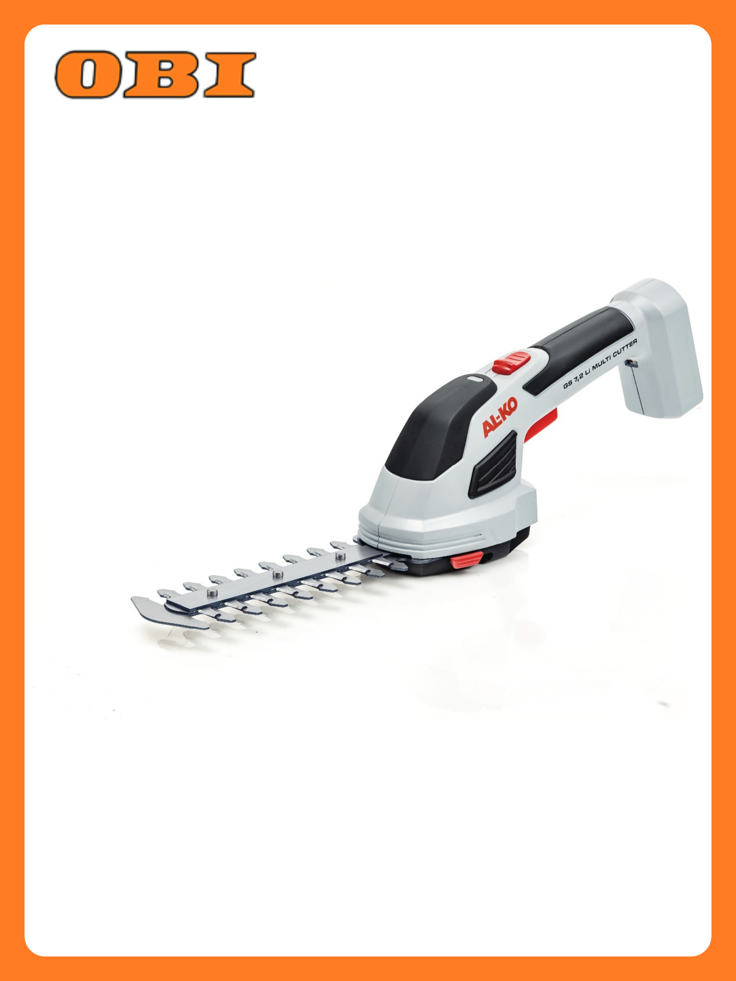 Ножницы аккумуляторные AL-KO GS 72 Li Multicutter с сменными ножами