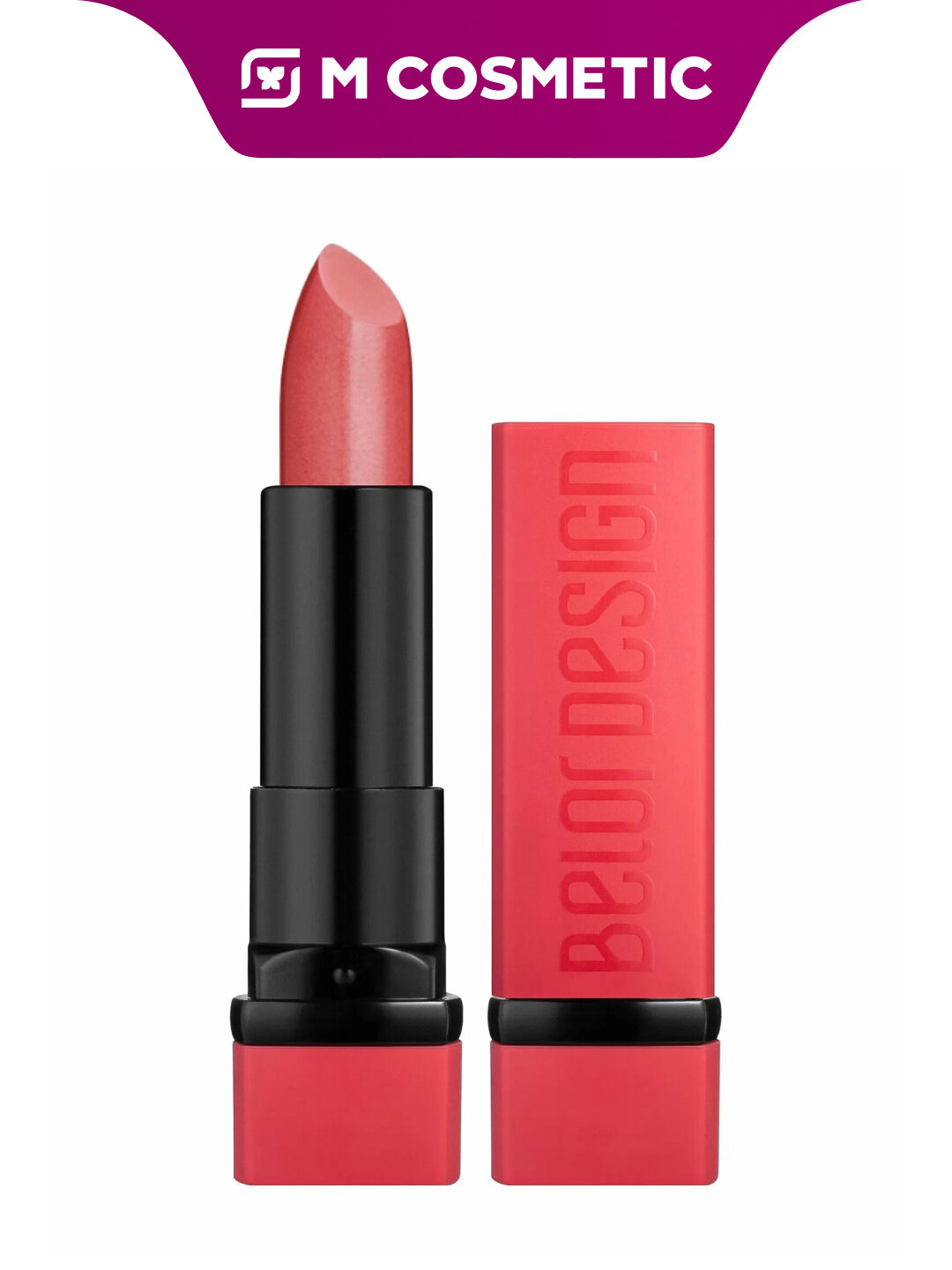 Помада BelorDesign Party New т030, кремовая текстура, эффект "губы, как у модели", 4,3 г