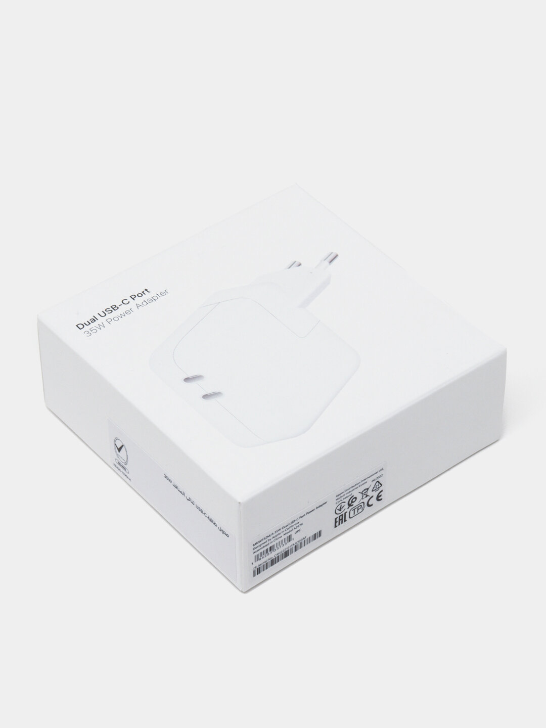 Адаптер питания Apple A2676, USB-C, 35 Вт, быстрая зарядка, для iPhone, iPad — фото 1