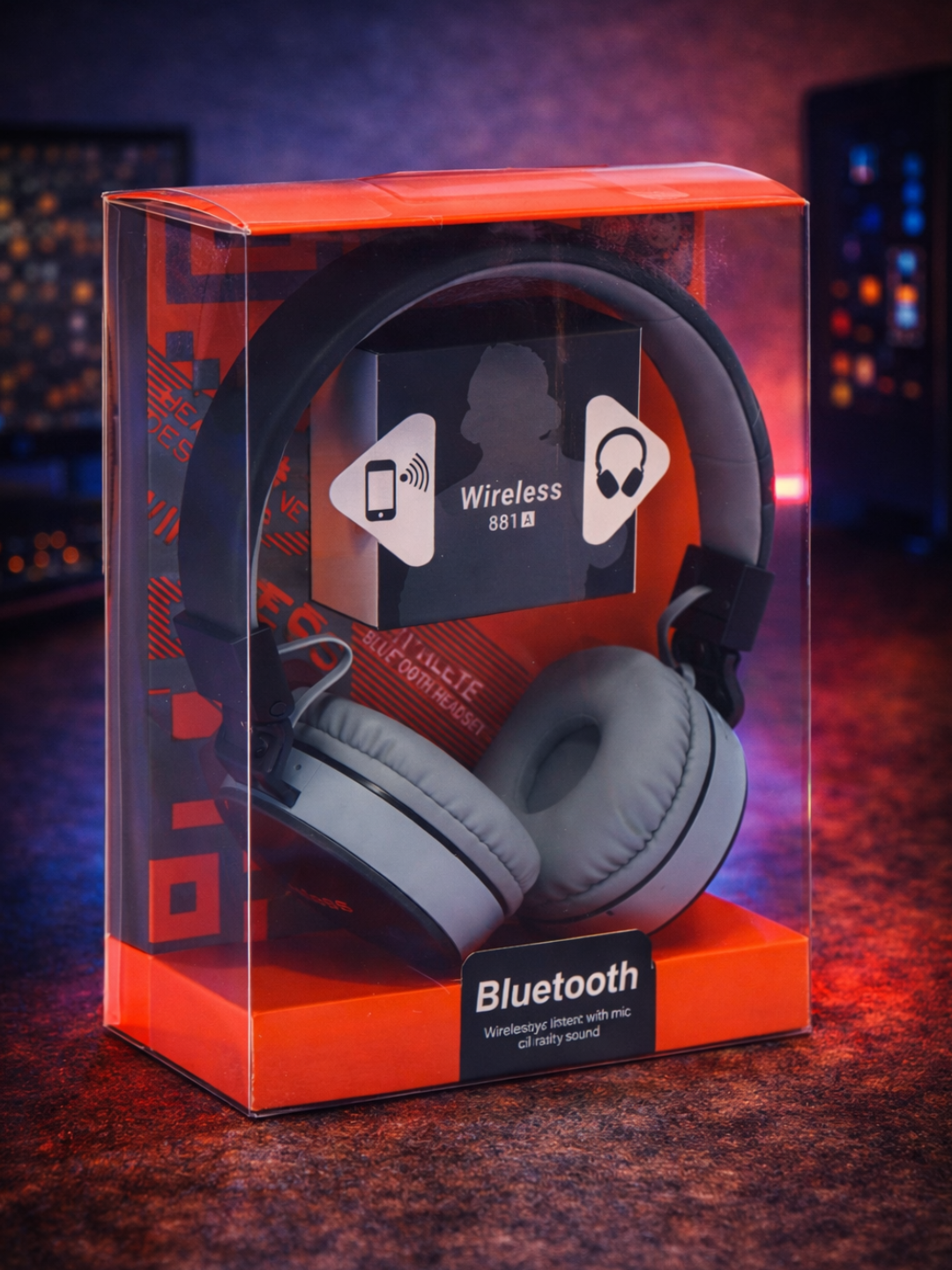 JBL 881A: беспроводные наушники с отличным звуком и современным дизайном.