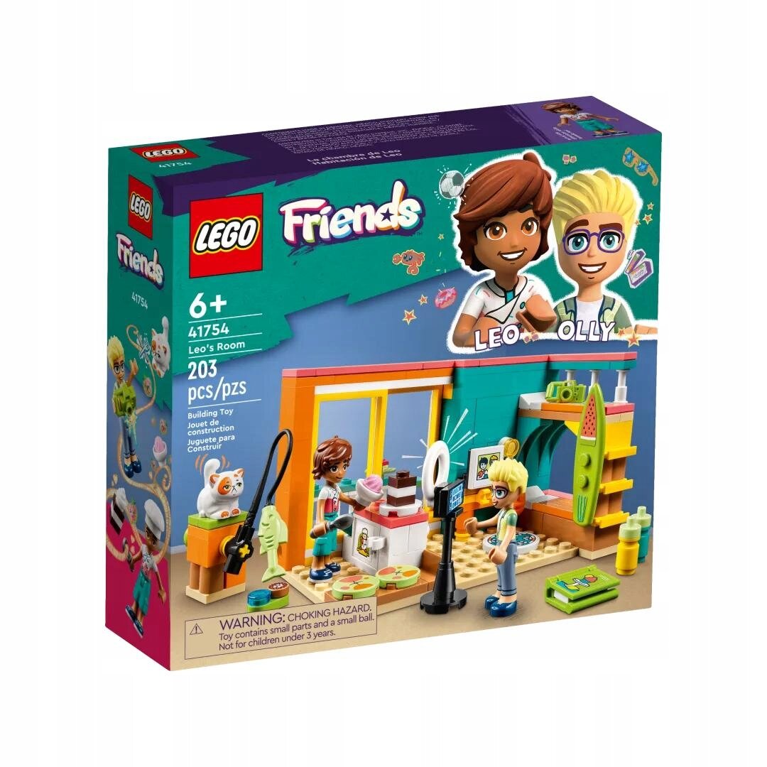 Конструктор LEGO Friends 41754 Конструктор Комната Лео