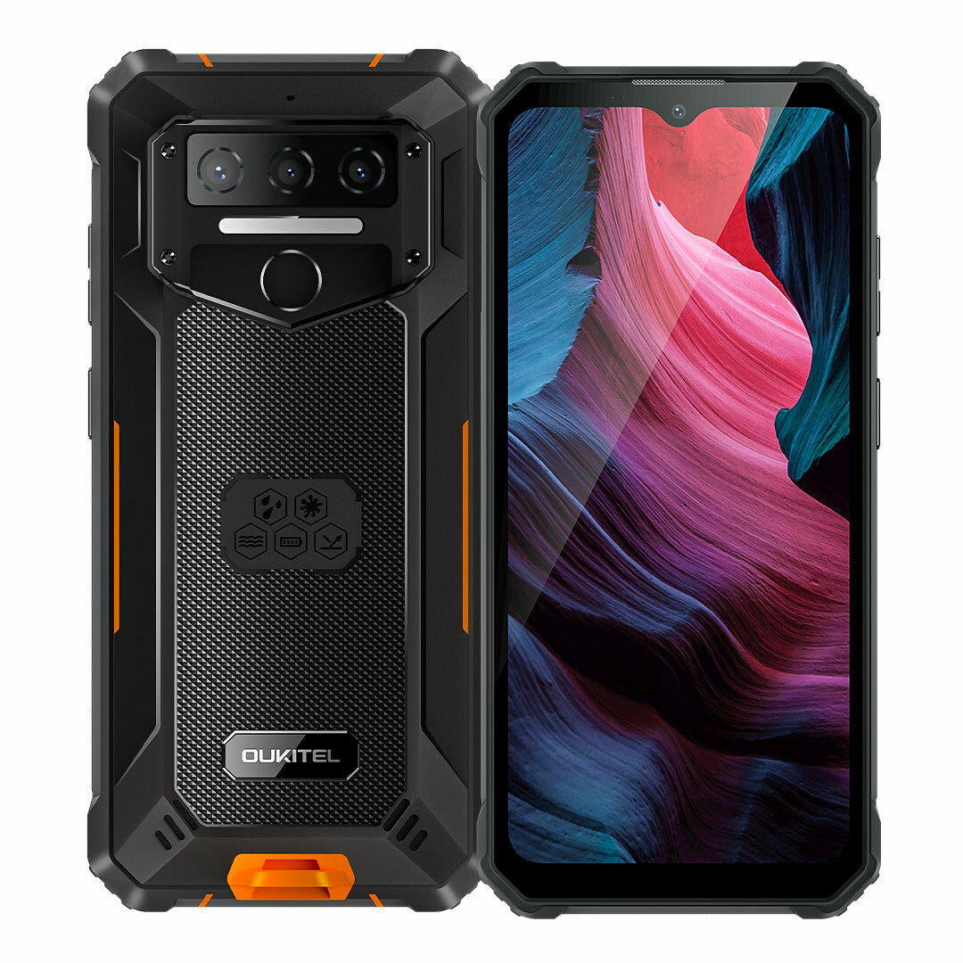 Смартфон OUKITEL WP23 Pro 8/128 ГБ, Dual nano SIM, vibrant orange