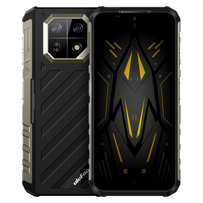 Смартфон Ulefone Armor 22 8/256 ГБ, Dual nano SIM, черный/оранжевый - фотография № 1