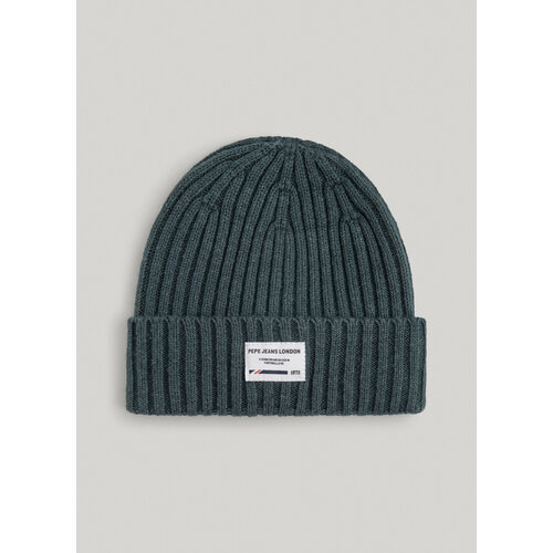 фото Шапка pepe jeans, размер l, зеленый