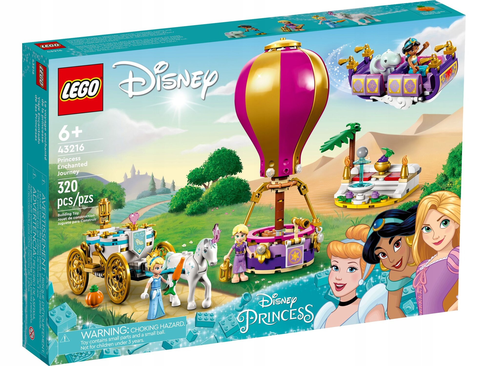 Конструктор Lego ® Disney™ 43216 Волшебное путешествие принцесс Диснея