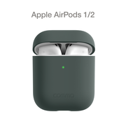 Силиконовый чехол COMMO Shield Case для Apple Airpods 1/2, Dark Gray