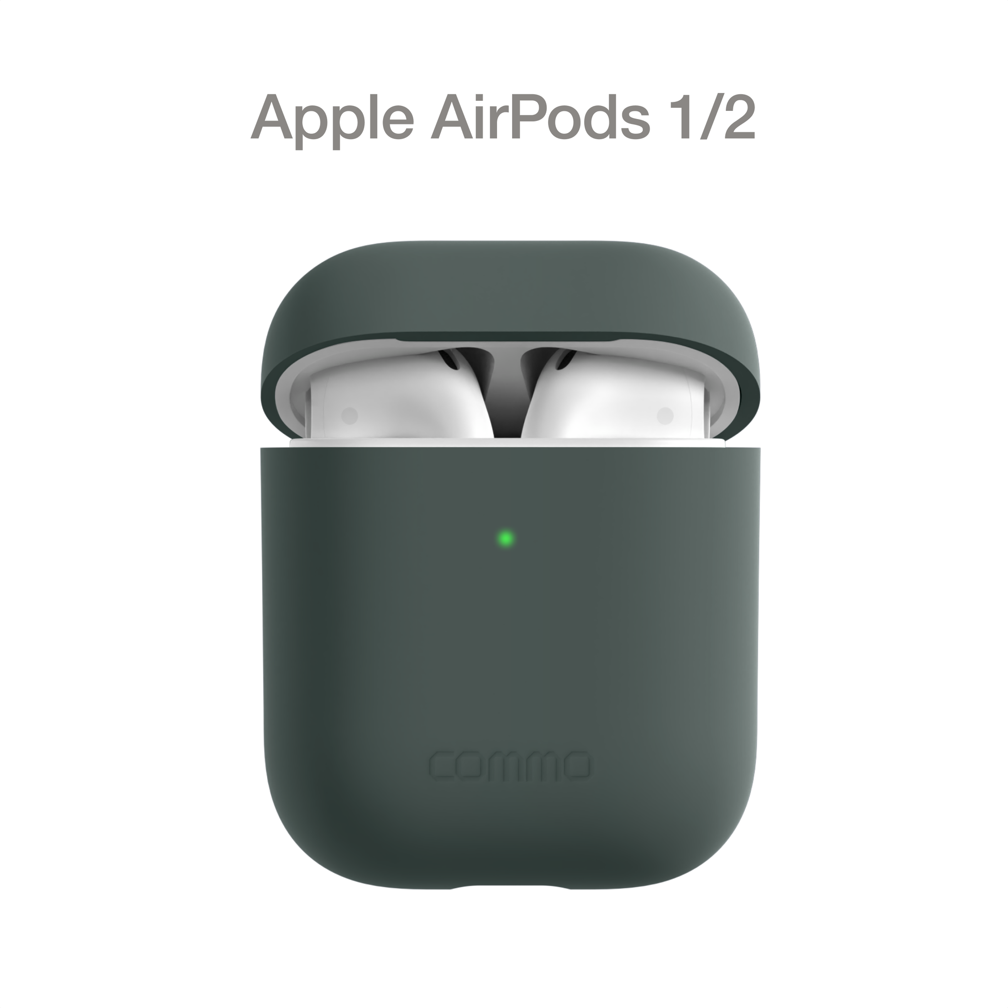 Чехол для кейса COMMO Shield для Apple Airpods 1/2 Gen