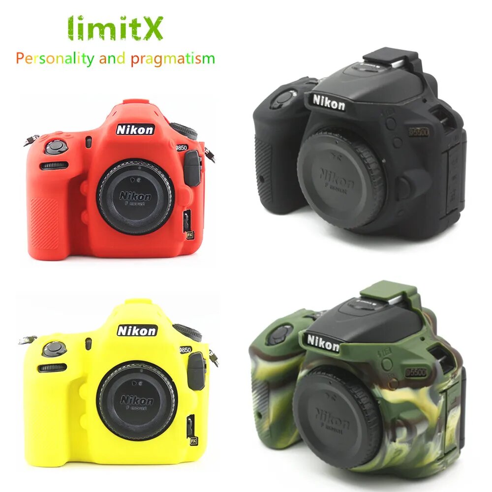 Силиконовый чехол для фотоаппарата Nikon, D3200 Black
