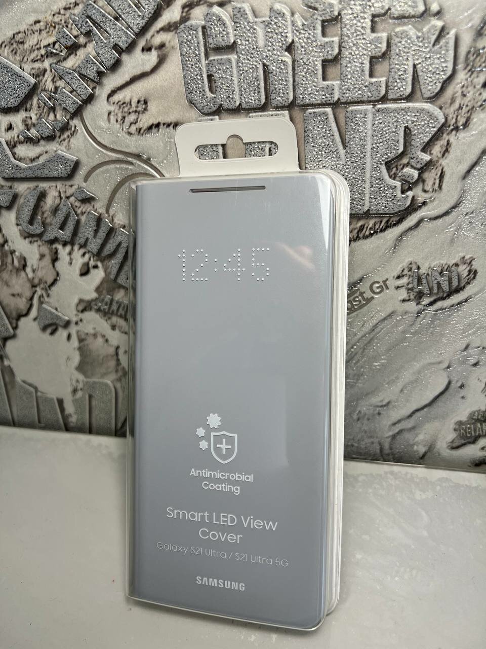 Чехол (флип-кейс) SAMSUNG Smart LED View Cover, для Samsung Galaxy S21 Ultra, черный [ef-ng998pbegru] - фото №5