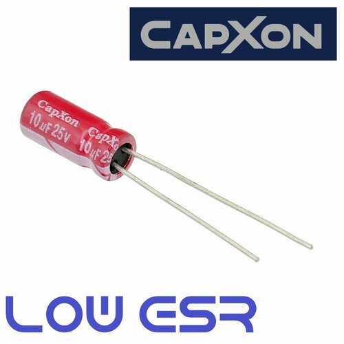 10мкФ 25В / KF / 5х11 / 105 С / конденсатор электролитический (30шт)