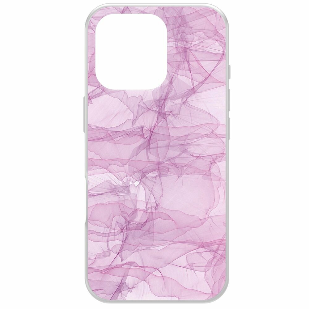 Чехол-накладка Krutoff Clear Case Абстракт 4 для iPhone 16 Pro