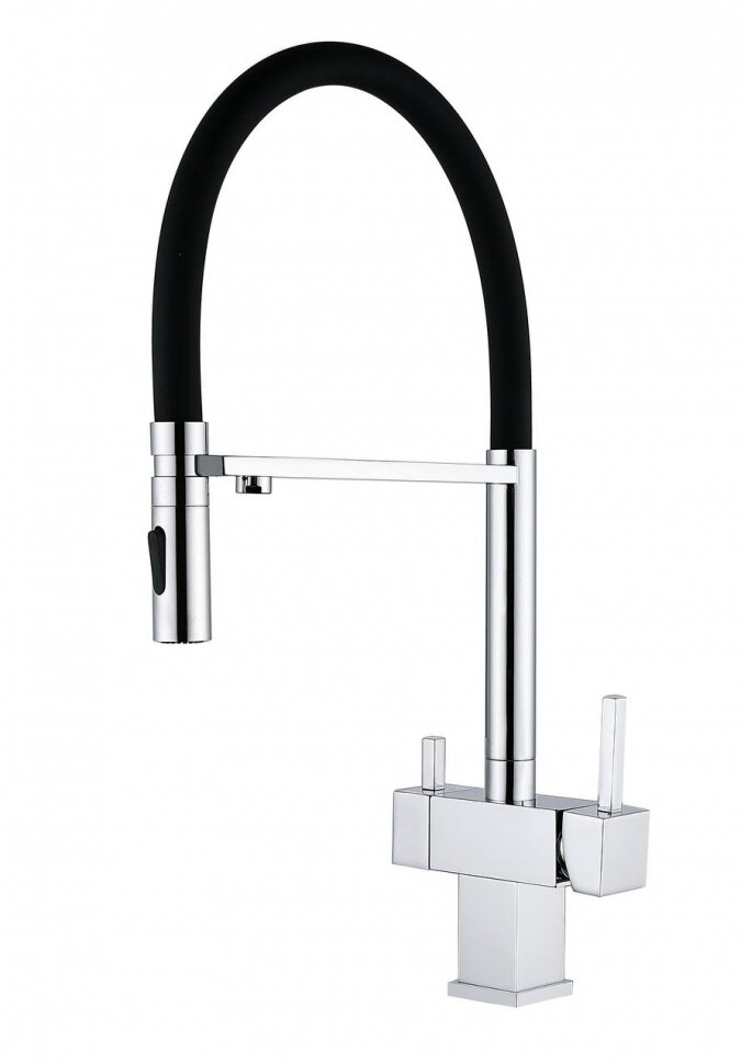 Смеситель для кухни под фильтр на магните GROCENBERG GB4098CR (Kerox Венгрия)