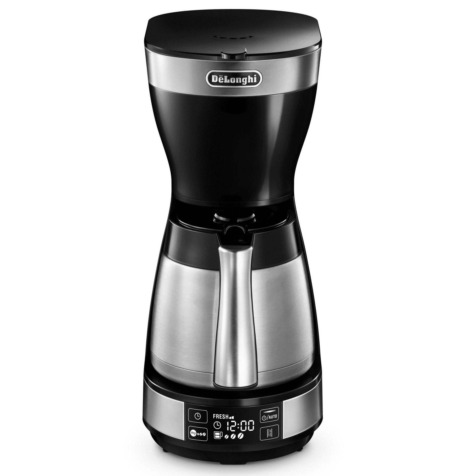 Капельная кофеварка DeLonghi ICM16731 цвет черный мощность 1250Вт