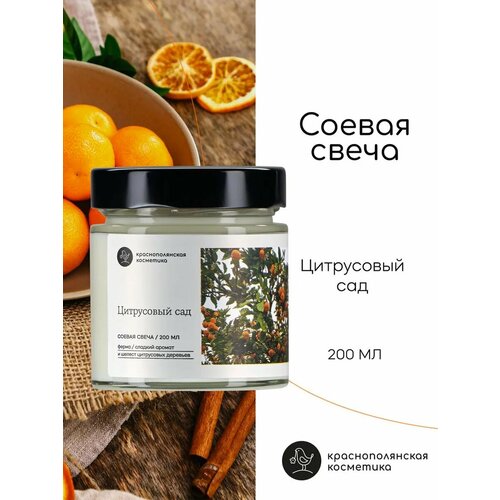 Свеча Кавказский Лес от Краснополянской косметики 100 натуральный состав 1515₽