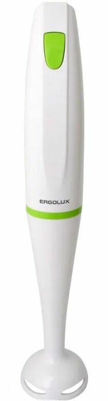 Погружной блендер Ergolux ELX-HB01-C34, белый/салатовый