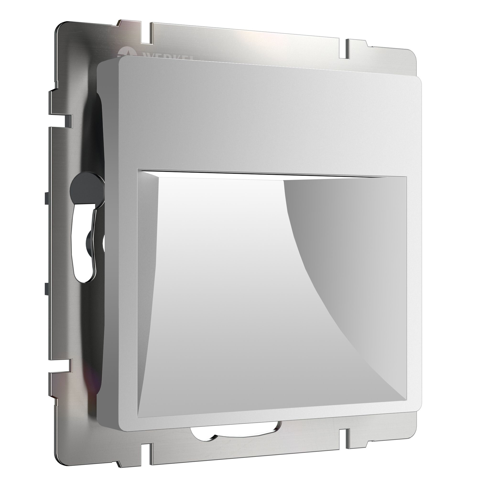 Встраиваемая LED подсветка для лестниц Werkel W1154165, цвет серебряный матовый