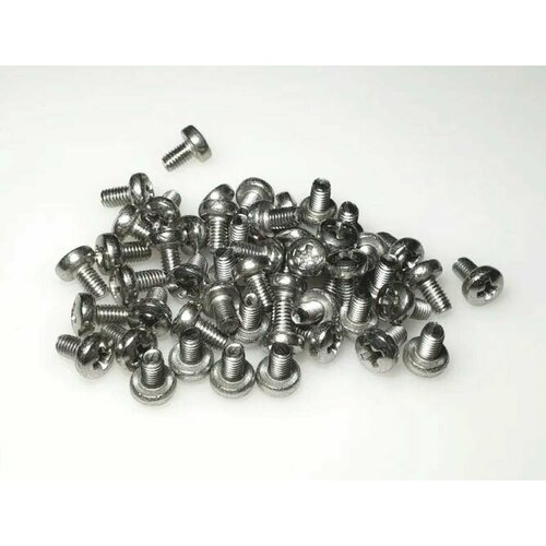 Винт DIN 7985 М 2х5 нержавеющий А2 50 шт 440₽