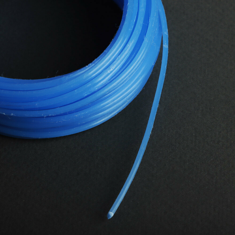 10 штук (комплект) Леска для триммера сечение "круг" d 2 мм 15м рокот — фото 1