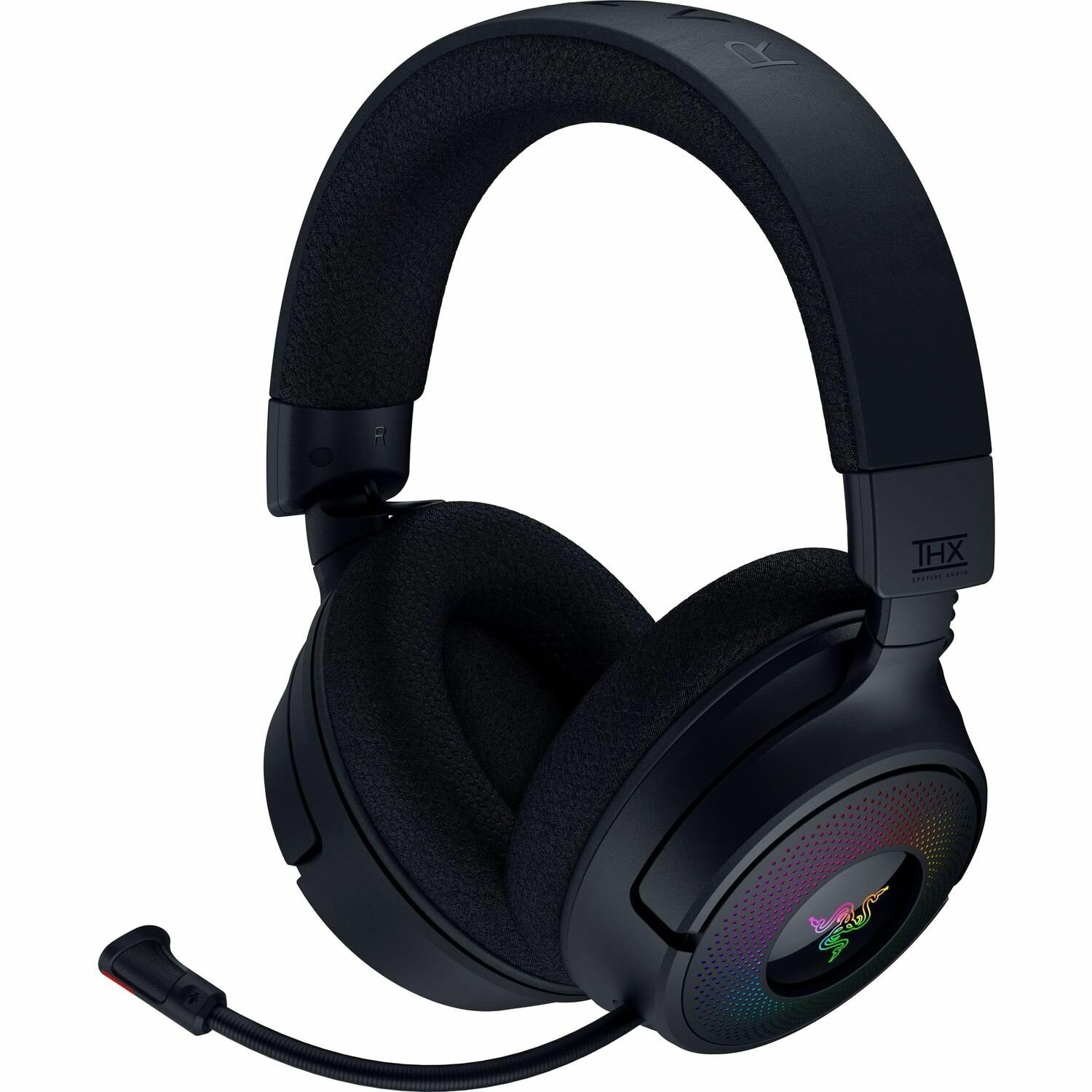 Наушники беспроводные/проводные Razer Kraken V4 gaming headset RZ04-05170100-R3M1, 180 см, USB Type C, черные