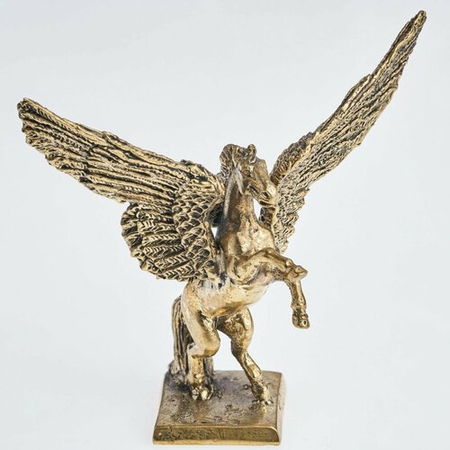 Фигурка Пегас бронза ручная работа 6x3x55 см 1700₽