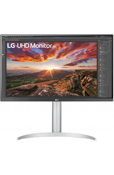 Монитор 27" LG UltraFine 27UP850N-W, 3840х2160, 60 Гц, IPS, белый (27up850n-w. aruz) — фото 1