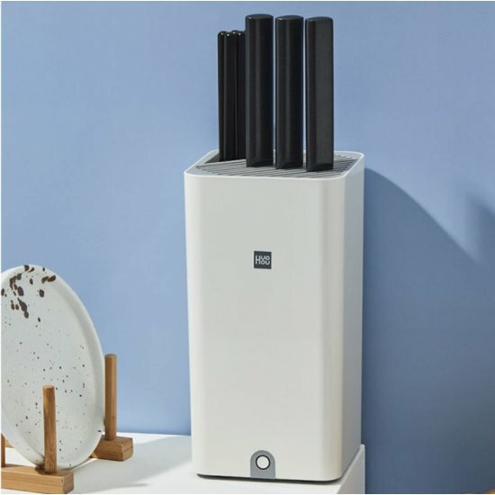 Столовые Приборы Xiaomi Подставка для ножей Huohou UVC с УФ-стерилизацией, белый (HU0123)