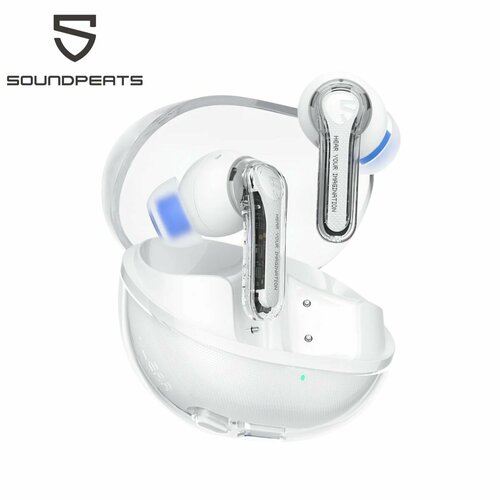 Беспроводные наушники SoundPEATS Clear White 2390₽
