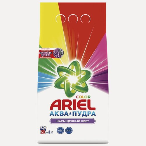 Изображение товара Стиральный порошок-автомат Ariel "Color", 3кг (5413149333437)