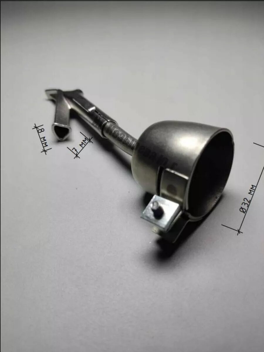 Насадка под треугольный пруток 7*8 мм