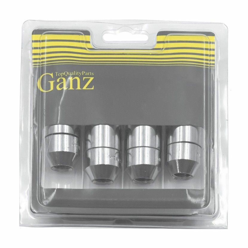 Секретки колесные гайка M12x1.25x36 конус GANZ BSt416444X2 — фото 1
