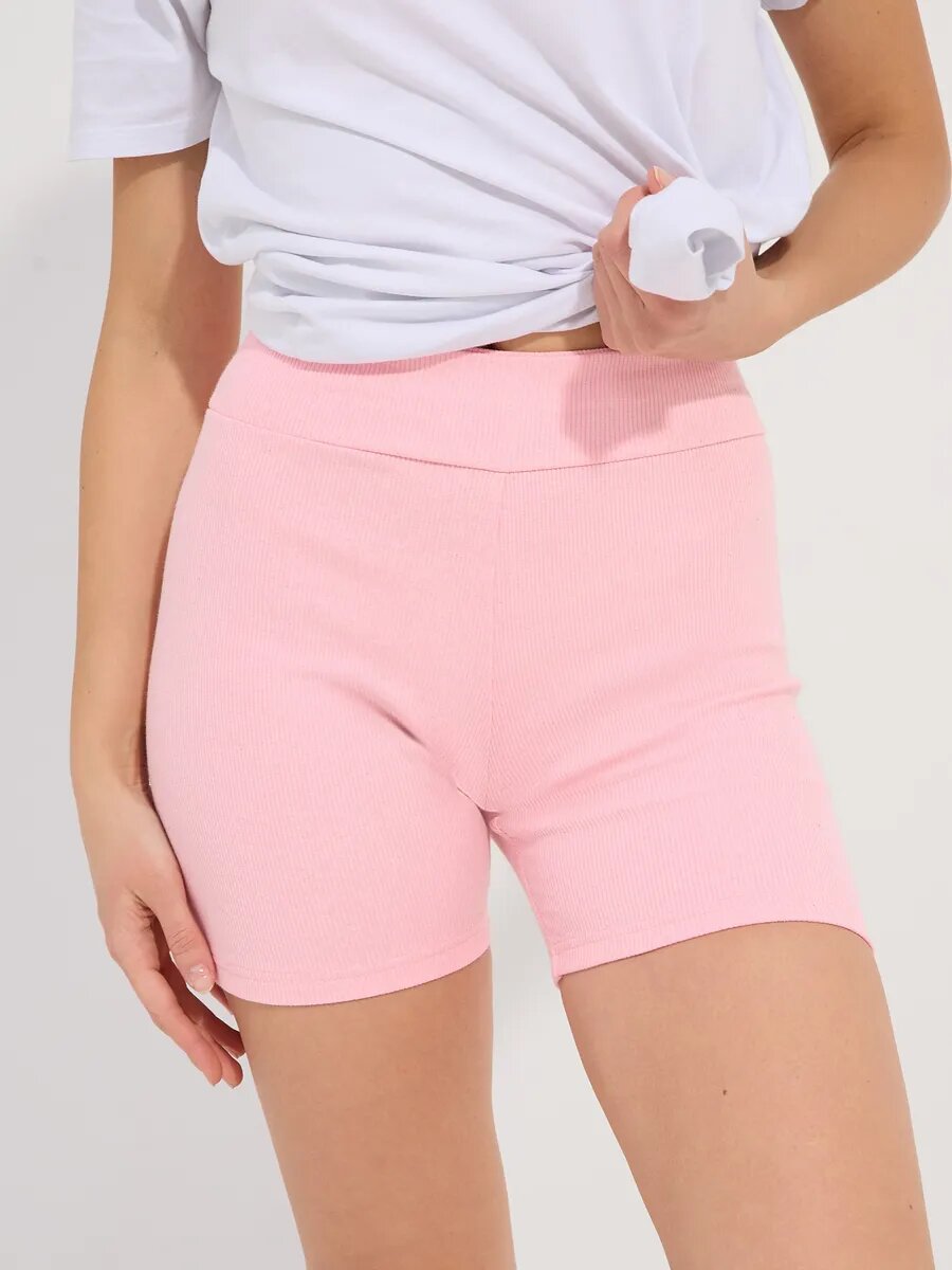 Велосипедки DNZ, размер XS, розовый — фото 1