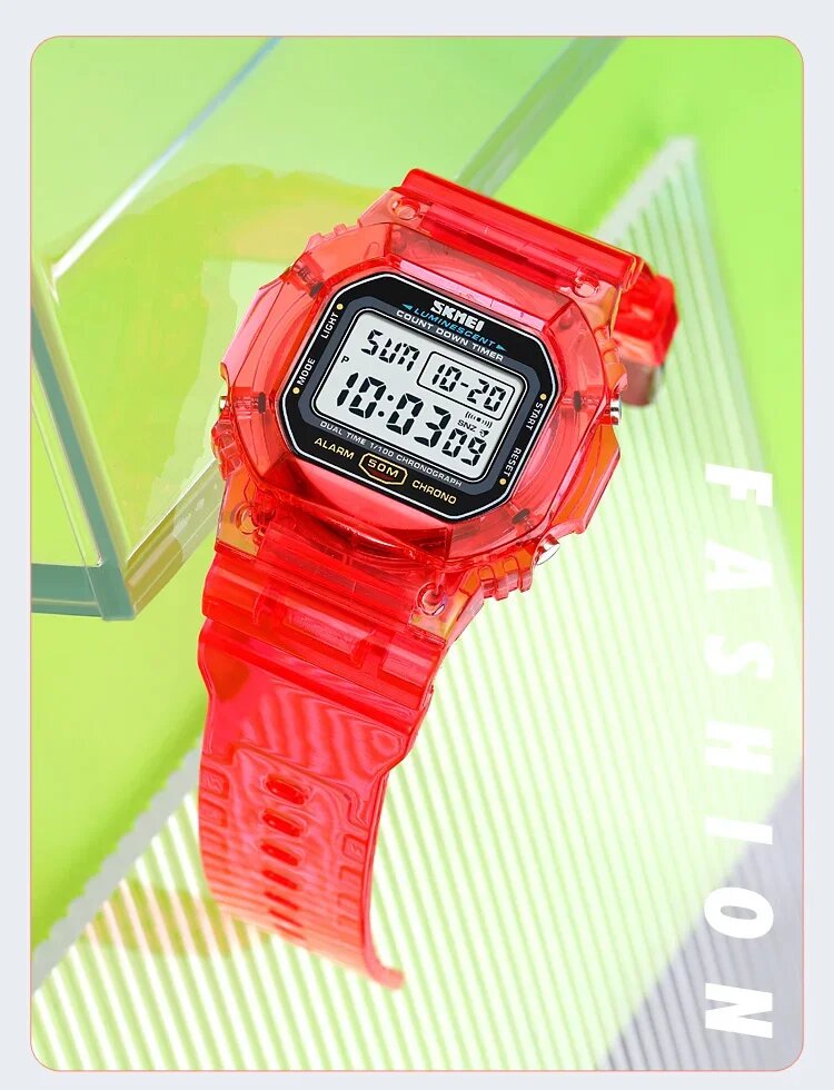 Наручные часы CASIO Airlift, красный — фото 1