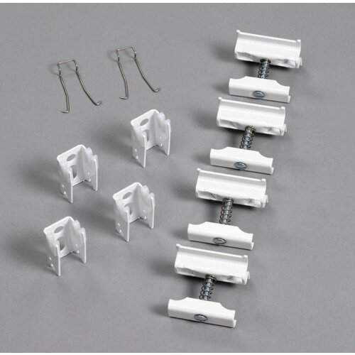Комплект креплений для трубчатых радиаторов Arbonia (белый)