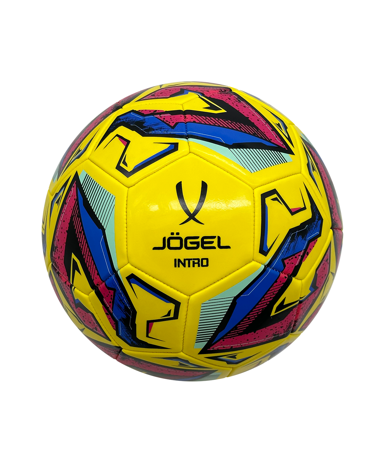 Мяч футбольный Jögel Intro №5, линейка Active, желтый , размер 5