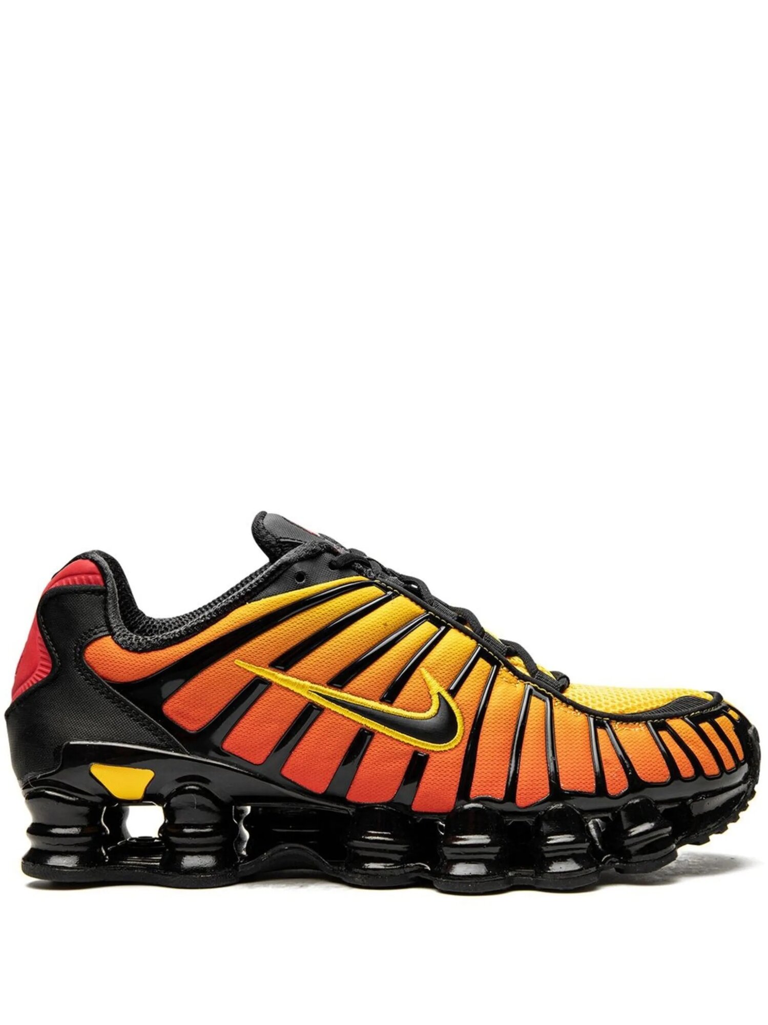 Кроссовки NIKE Shox TL, размер 9.5 US, оранжевый