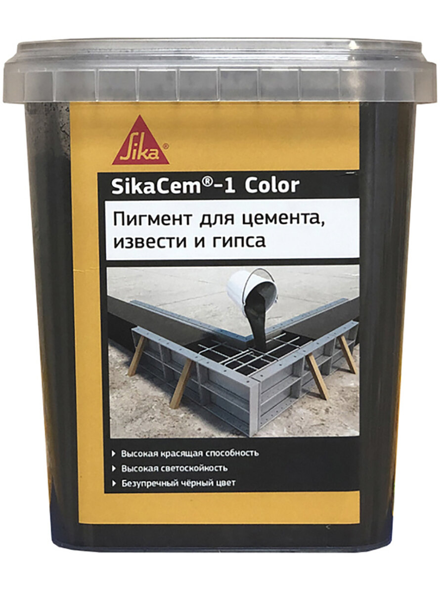 Краситель SikaCem-1 Color черный 1кг