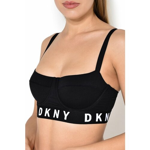 фото Бюстгальтер dkny cozy boyfriend, 1 шт., размер 34c, черный