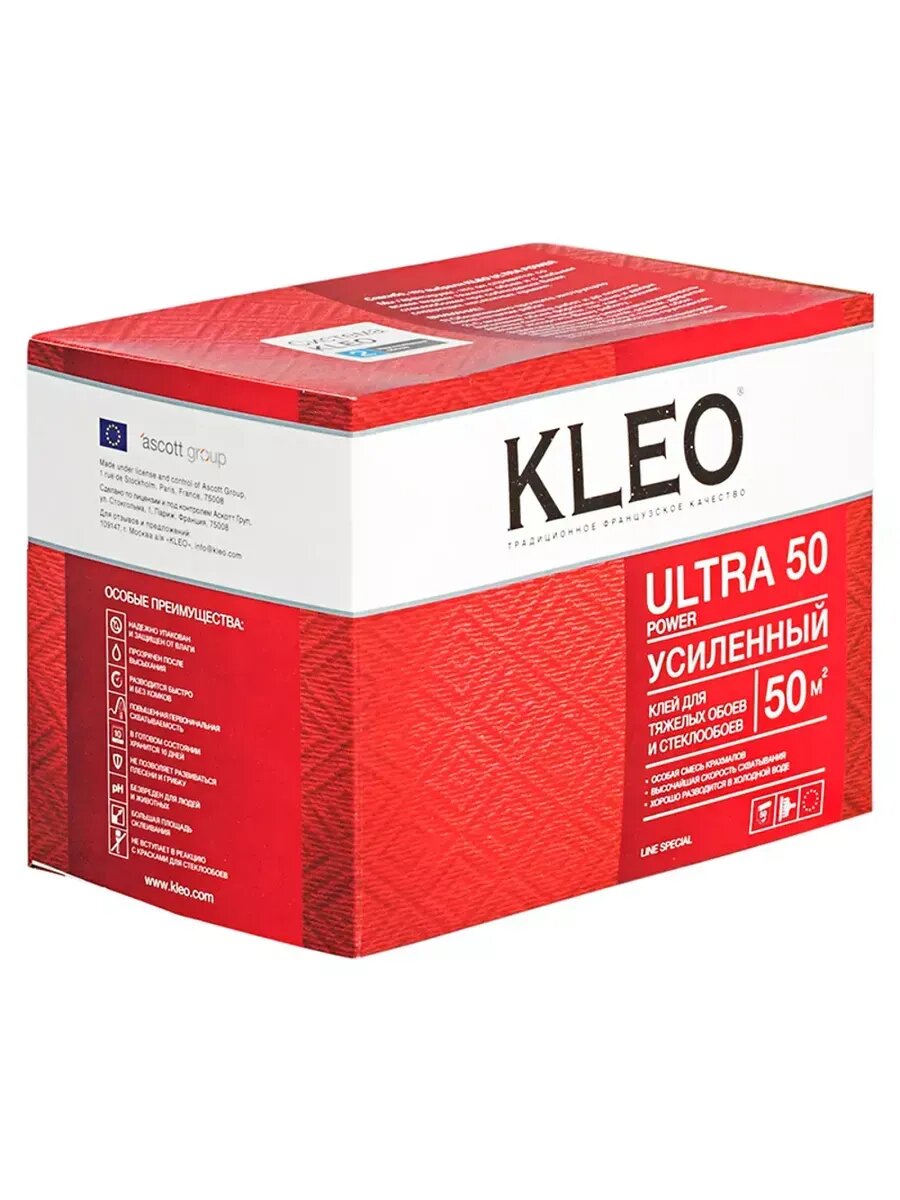 Клей для тяжелых обоев Ultra 50 м²