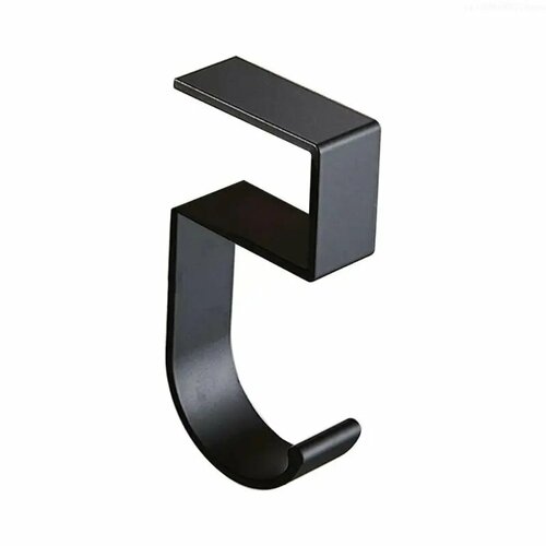 Крючок для сумки OOTDTY из алюминия, 5 font 1, Черный